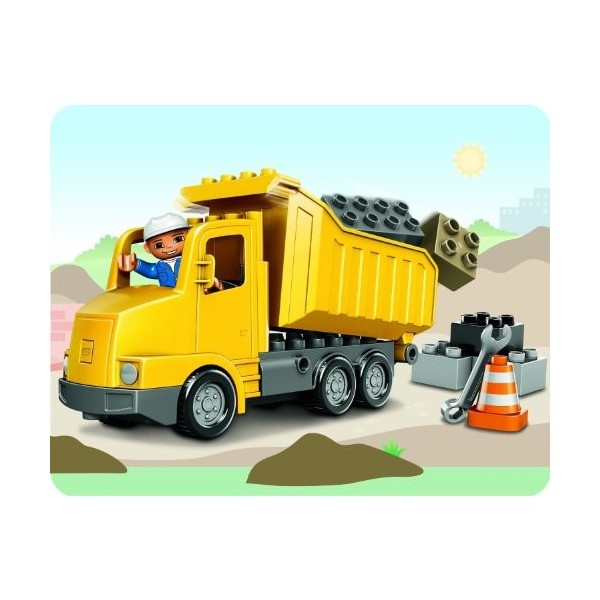 LEGO - 5651 - Jeu de Construction - DUPLO LEGOVille - Le Camion Benne