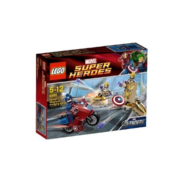 LEGO Super Heroes - 6865 - Jeu de Construction - La Vengeance de Captain America