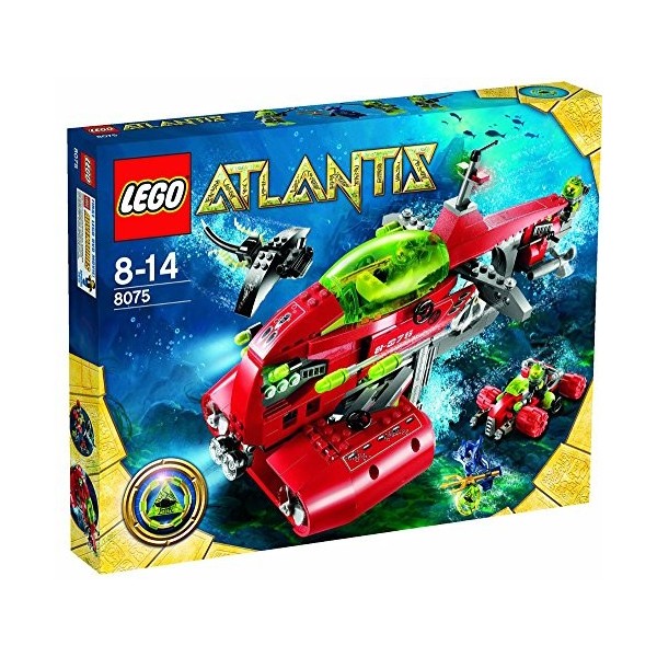 LEGO - 8075 - Jeu de Construction - LEGO Atlantis - Le Transporteur Neptune