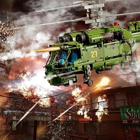 JMBricklayer Ka-27 Ka-27 Ensemble de construction dhélicoptère militaire 61510 - Collection militaire - Jouets de constructi