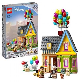 LEGO 43217 Disney et Pixar La Maison de « Là-Haut », Jouet avec Ballons & 10311 Icons L’Orchidée Plantes avec Fleurs Artifici
