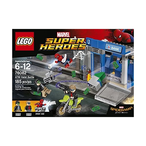 LEGO Superheroes Marvel - Spider-Man ATM Heist Battle [76082 - 185 Pieces]