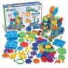 Mega Builds Gears! Gears! Gears! de Learning Resources, jeu de construction Gears STEM, 235 pièces, à partir de 4 ans