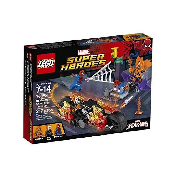 LEGO - 76058 - Spider-Man : LÉquipe de Ghost Rider