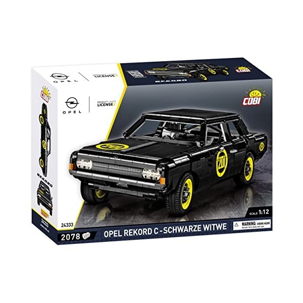 COBI Opel Rekord C-Schwarze Witwe, Noir