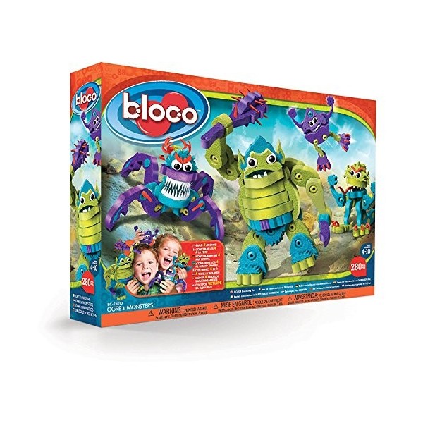 Bloco Toys Ogre and Monsters Building Kit by Bloco Toys inc.