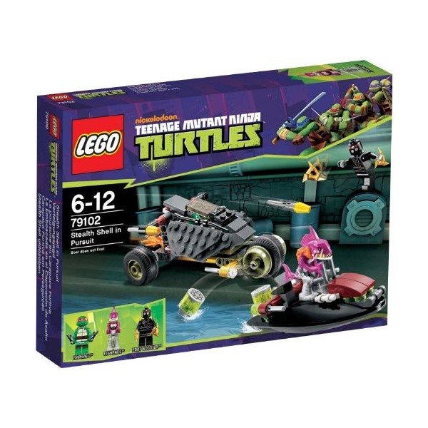 LEGO Teenage Mutant Ninja Turtles - 79102 - Jeu de Construction - La Poursuite en Carapace Furtive