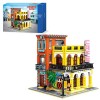 KeepDo Européen Architecture Blocs de Construction Café Havana, 2119PCS Micro Blocs Street View Building, Modular Building En