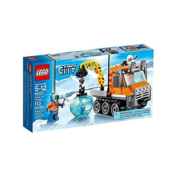 LEGO City - 60033 - Jeu De Construction - Le Véhicule À Chenille Arctique