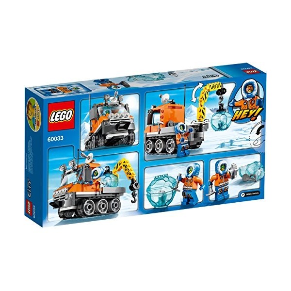 LEGO City - 60033 - Jeu De Construction - Le Véhicule À Chenille Arctique