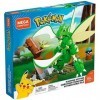 Mega Construx Pokemon Insécateur Tranchant, jeu de construction, 188 pièces, pour enfant dès 6 ans, GCN19 [Exclusif Amazon]