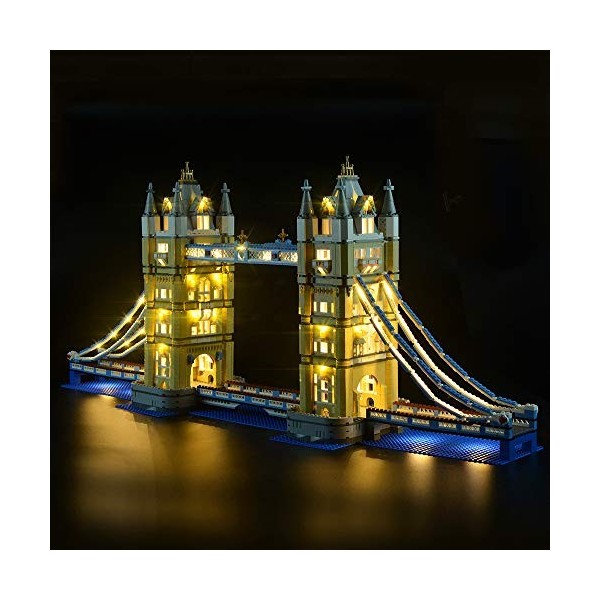 Jeu De Lumières pour Creator Le Tower Bridge Modèle en Blocs De Construction - Lumière ne Clignote Pas - Kit De Lumière A L