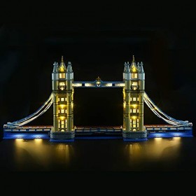 Jeu De Lumières pour Creator Le Tower Bridge Modèle en Blocs De Construction - Lumière ne Clignote Pas - Kit De Lumière A L