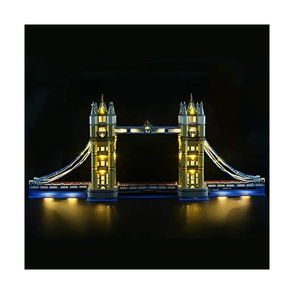 Jeu De Lumières pour Creator Le Tower Bridge Modèle en Blocs De Construction - Lumière ne Clignote Pas - Kit De Lumière A L