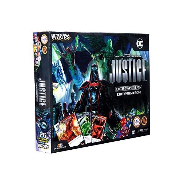 WizKids DC Comics Dice Masters: Justice Campaign Box
