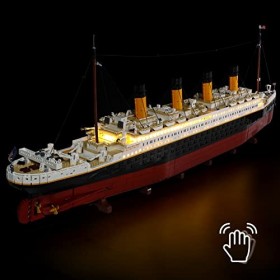 LIGHTAILING Kit déclairage LED pour Lego 10294 Titanic - Compatible avec Les modèles de Blocs de Construction Lego Creator E
