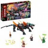 LEGO Ninjago, Le Dragon de lempire, Set de Construction avec 3 Figurines, Jouet Ninja pour Enfants, 286 pièces, 71713