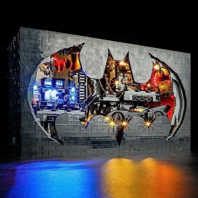 BRIKSMAX Kit d’éclairage à LED pour Lego DC Batcave – La boîte de lombre - Compatible with Lego 76252 Blocs de Construction 