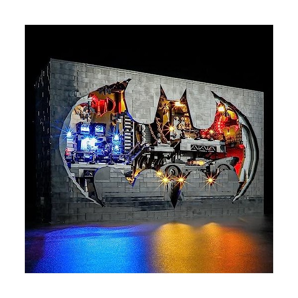BRIKSMAX Kit d’éclairage à LED pour Lego DC Batcave – La boîte de lombre - Compatible with Lego 76252 Blocs de Construction 