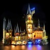 GEAMENT Jeu De Lumières pour Harry Potter Le Chateau De Poudlard Hogwarts Castle - Kit Déclairage LED Compatible avec Lego