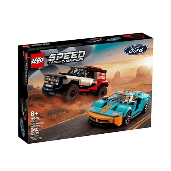 LEGO Speed Champions Ford GT Heritage Edition and Bronco R 76905