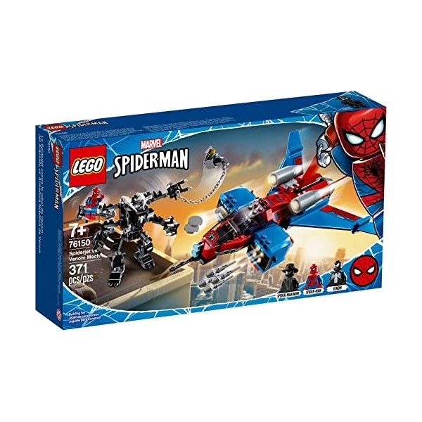 LEGO 76150 Super Heroes Le Spider-Jet Contre Le Robot de Venom