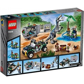 LEGO 75935 Jurassic&nbsp;World L’affrontement&nbsp;du&nbsp;Baryonyx&nbsp;:&nbsp;la&nbsp;Chasse&nbsp;au&nbsp;trésor avec Jouet Buggy Hors Route
