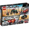LEGO® Speed Champions Mini Cooper Rally 1967 et Mini John Cooper Works Buggy 2018 8 Ans et Plus, 481 Pièces 75894