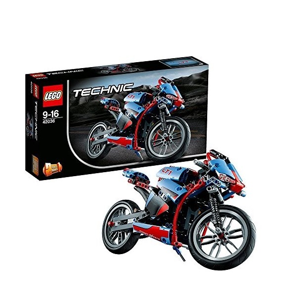 LEGO Technic - 42036 - Jeu De Construction - La Moto Urbaine