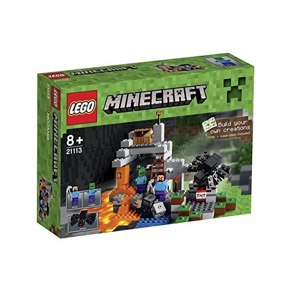 Lego Minecraft - 21113 - Jeu De Construction - La Grotte