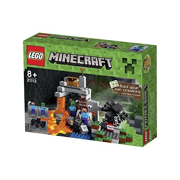 Lego Minecraft - 21113 - Jeu De Construction - La Grotte