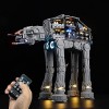 Kyglaring Kit déclairage LED sans modèle - Compatible avec Lego-75313 Star Wars at-at Walker Building Blocks Model Set - L