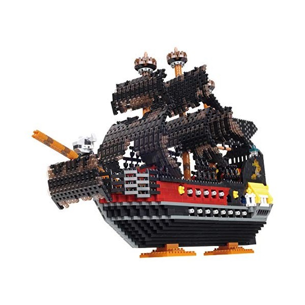 Nanoblock - Pirate DX, Pirates, Advanced Hobby Series Building Kit, NAN22004