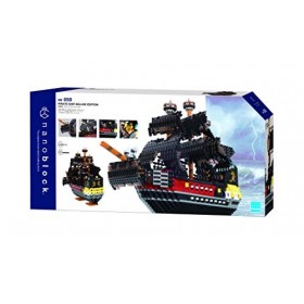 Nanoblock - Pirate DX, Pirates, Advanced Hobby Series Building Kit, NAN22004