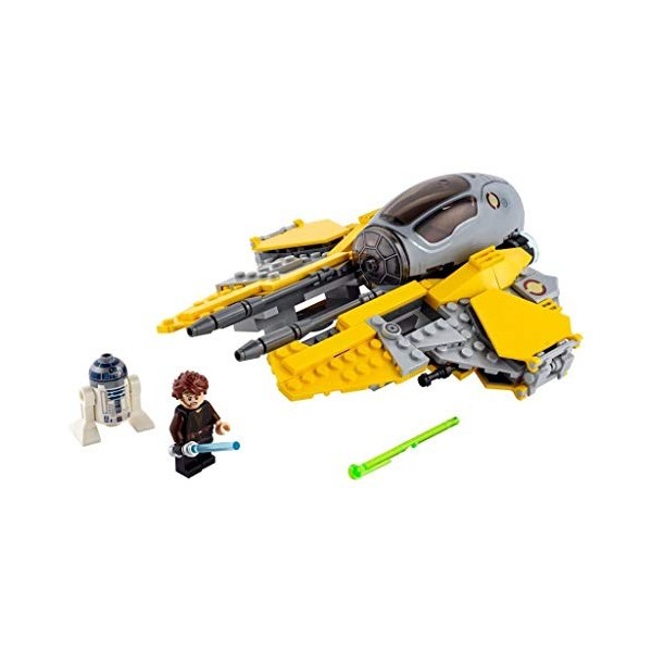 LEGO 75281 Star Wars Jouet Lintercepteur Jedi d’Anakin avec R2-D2