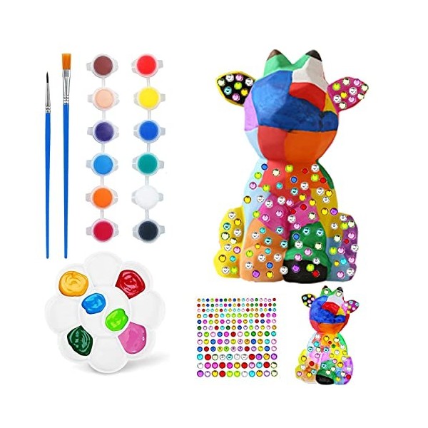 Kits de bricolage pour enfants, loisirs créatifs pour enfants, graffiti, kit de peinture lumineuse pour enfants, motif chat, 