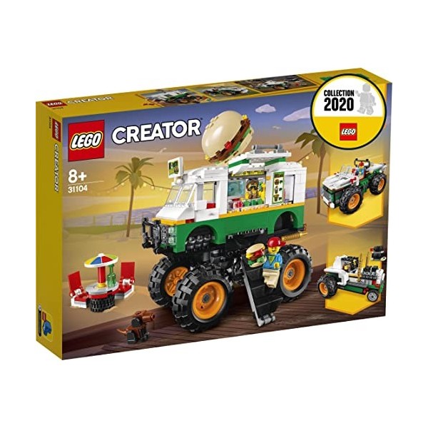 LEGO 31104 Creator Le Monster Truck à Hamburgers