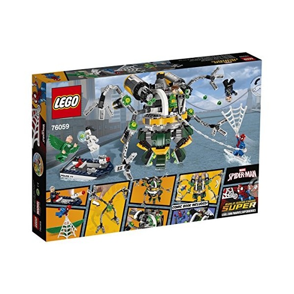 LEGO - 76059 - Spider-Man : Le Piège à Tentacules de Doc Ock