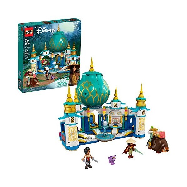 LEGO Disney Raya and The Heart Palace 43181 Imaginative Toy Building Kit. Makes a Unique Disney Gift for Kids Who Love Palace