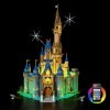 BRIKSMAX Kit d’éclairage à LED pour Lego Disney Le château Disney - Compatible with Lego 43222 Blocs de Construction Modèle- 