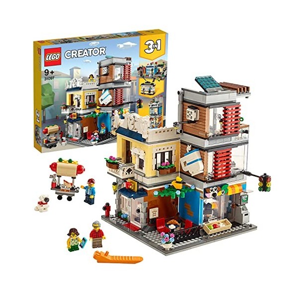 LEGO 31097 Creator L’animalerie et Le café