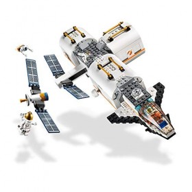 LEGO® -La Station Spatiale Lunaire City Jeux de Construction, 60227, Multicolore