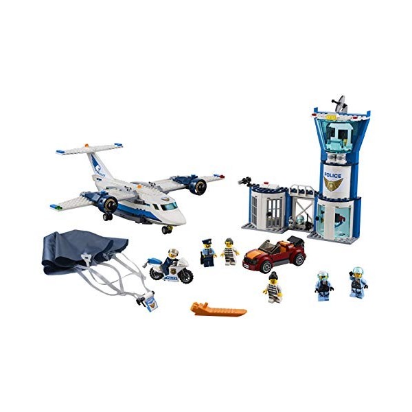 Lego City Sky Police Air Base 60210 Bauset, Neu 2019 529 Teile 