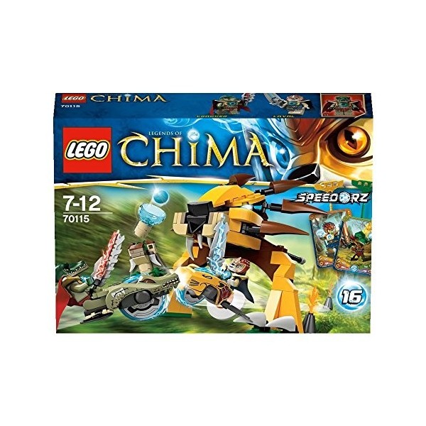 LEGO Legends Of Chima - Speedorz - 70115 - Jeu de Construction - Lultime Tournoi Speedor