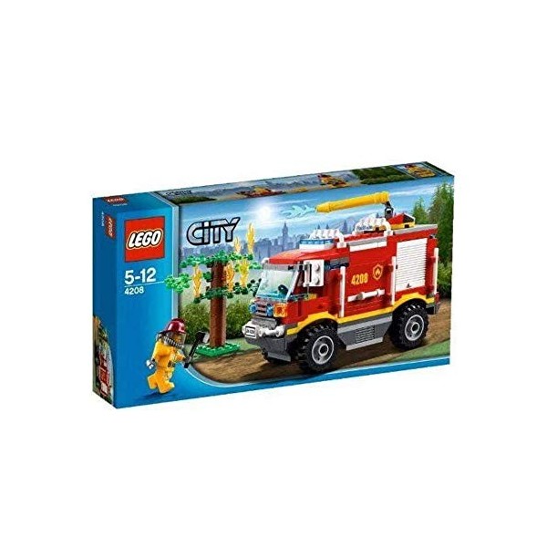 LEGO City - 4208 - Jeu de Construction - Le Camion de Pompier - Tout Terrain