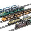BGOOD Technique Train à Grande Vitesse avec Les Rails, 1287 Pièces Maquette de Train avec Musique et Moteur Blocs de Construc