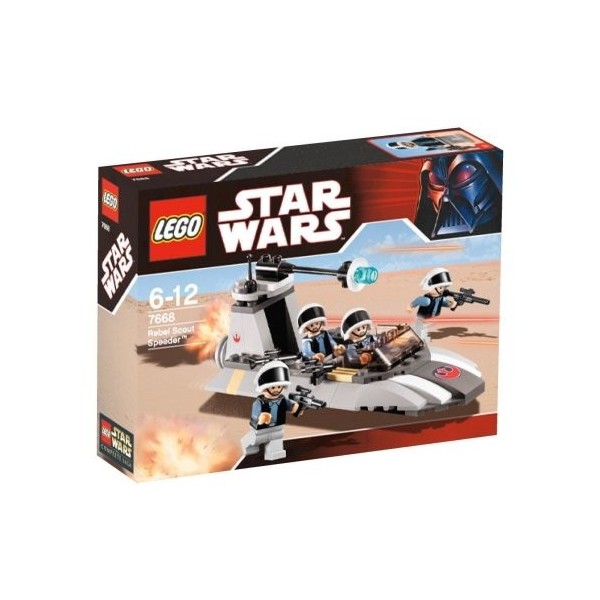 LEGO - 7668 - Starwars - Jeux de Construction - Rebel Scout Speeder
