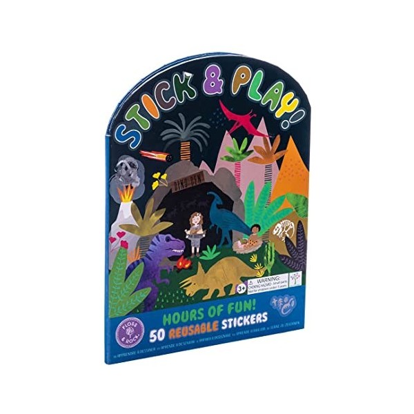 Floss & Rock Dino Stick & Play Book, 1 pièce