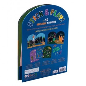 Floss & Rock Dino Stick & Play Book, 1 pièce