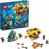LEGO City Ocean Exploration Submarine 60264, with Submarine, Coral Reef Setting, Underwater Drone, Glow in The Dark Anglerfis
